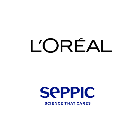 Logos des entreprises L'Oréal et Seppic